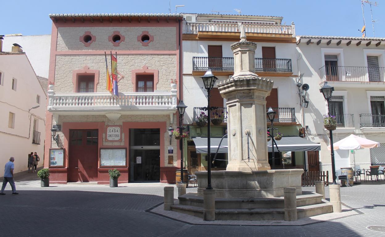 Casa consistorial de la Font de la Figuera. 