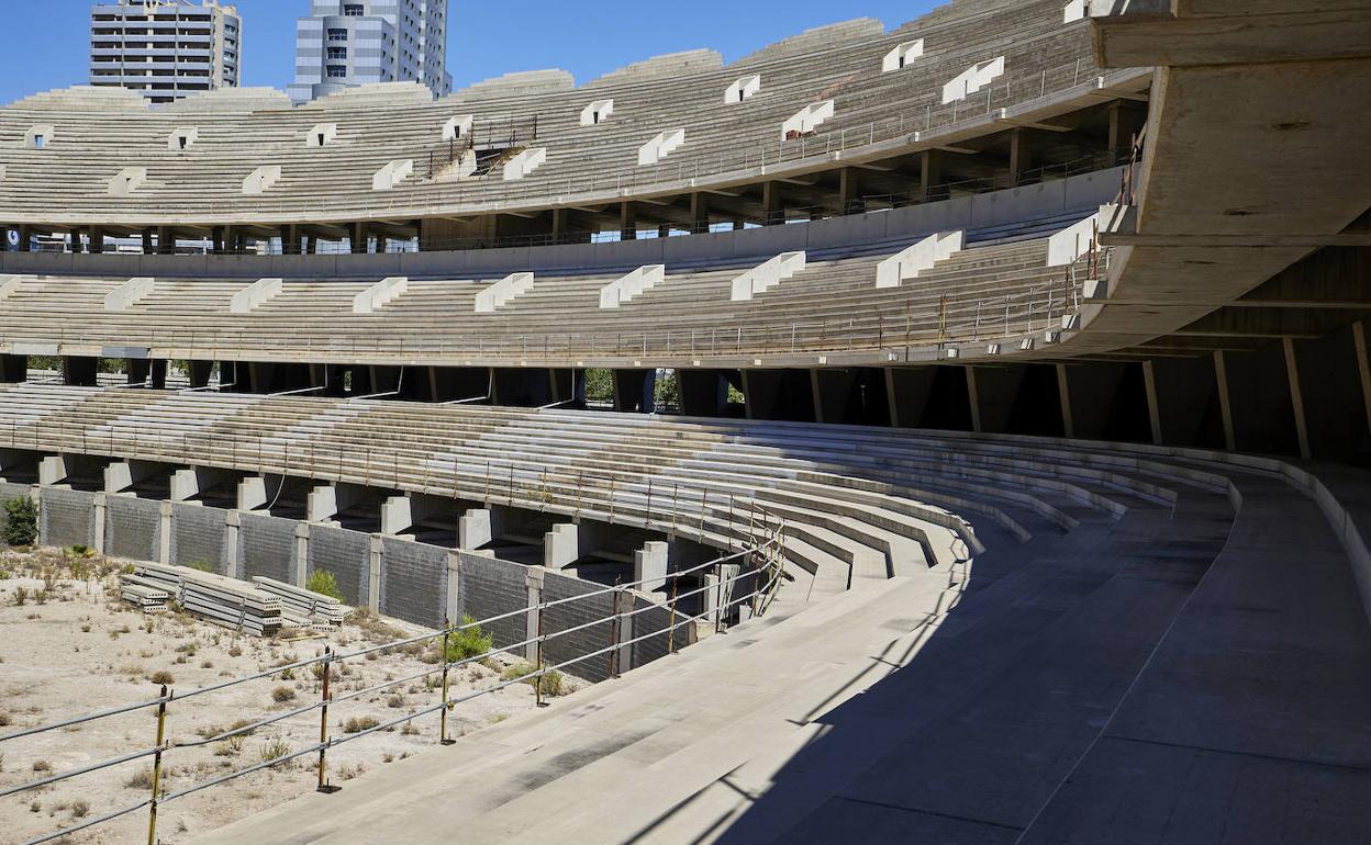 Aspecto del nuevo Mestalla. 