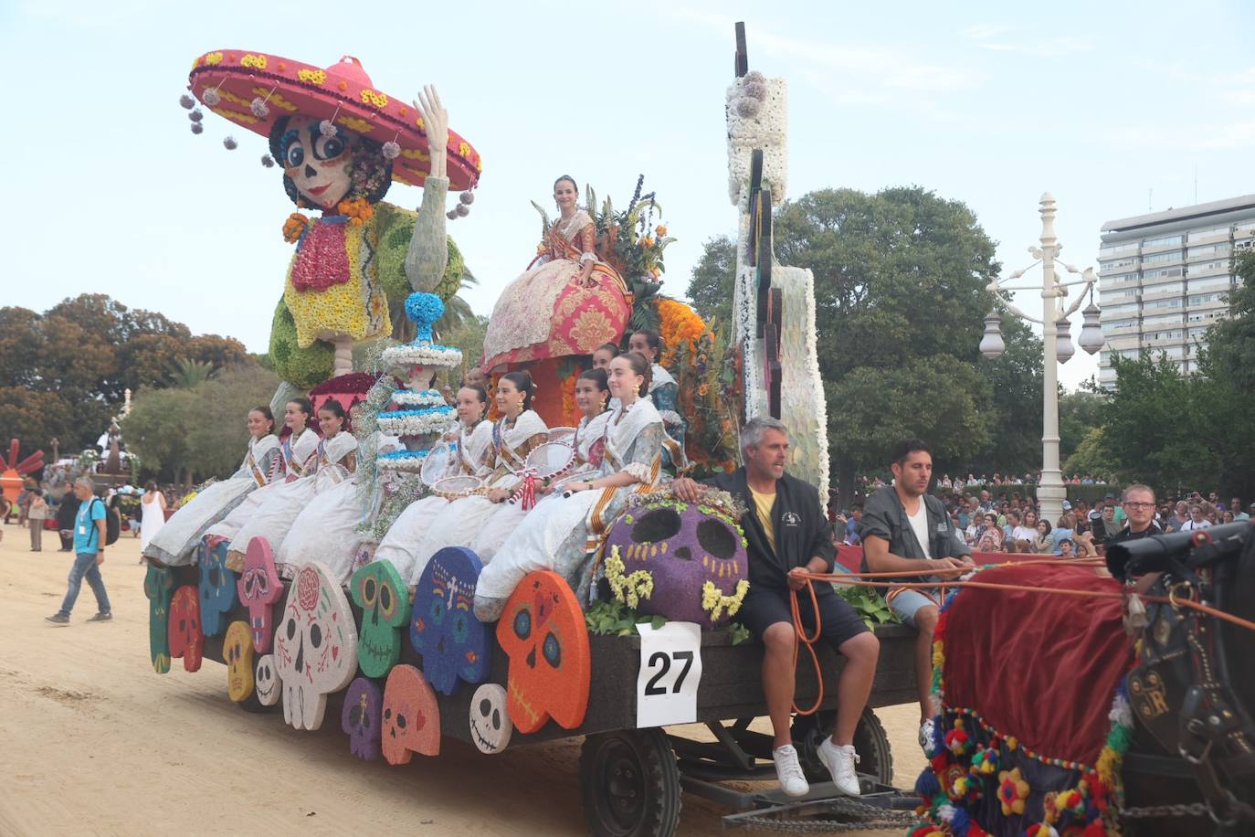 Fotos: La Batalla de Flores pone punto y final a la Feria de Julio