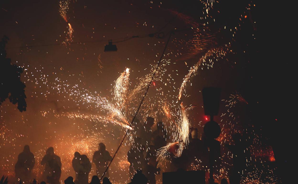 Un momento de la Cordà de Paterna. 