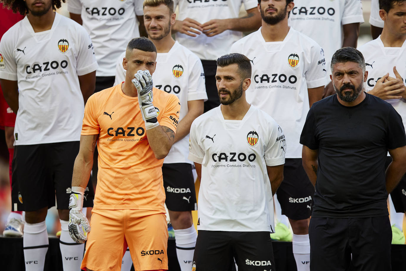 El Valencia de Gattuso se estrena en Mestalla.