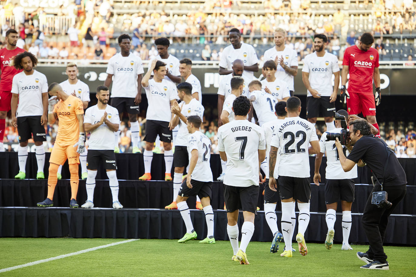 El Valencia de Gattuso se estrena en Mestalla.