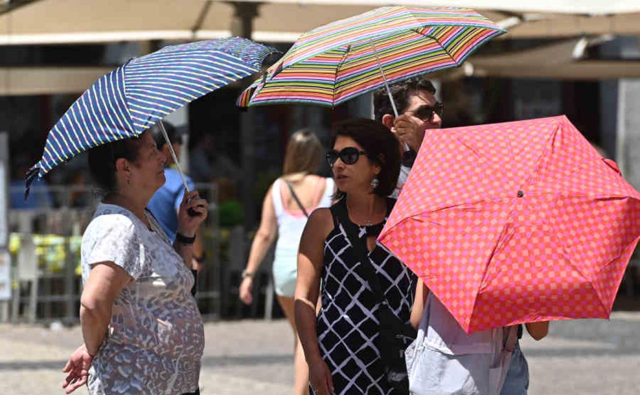 Ola de calor.