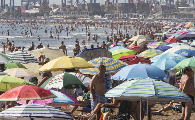 Aemet empeora la previsión para Valencia y las tormentas serán con granizo y rachas muy fuertes de viento