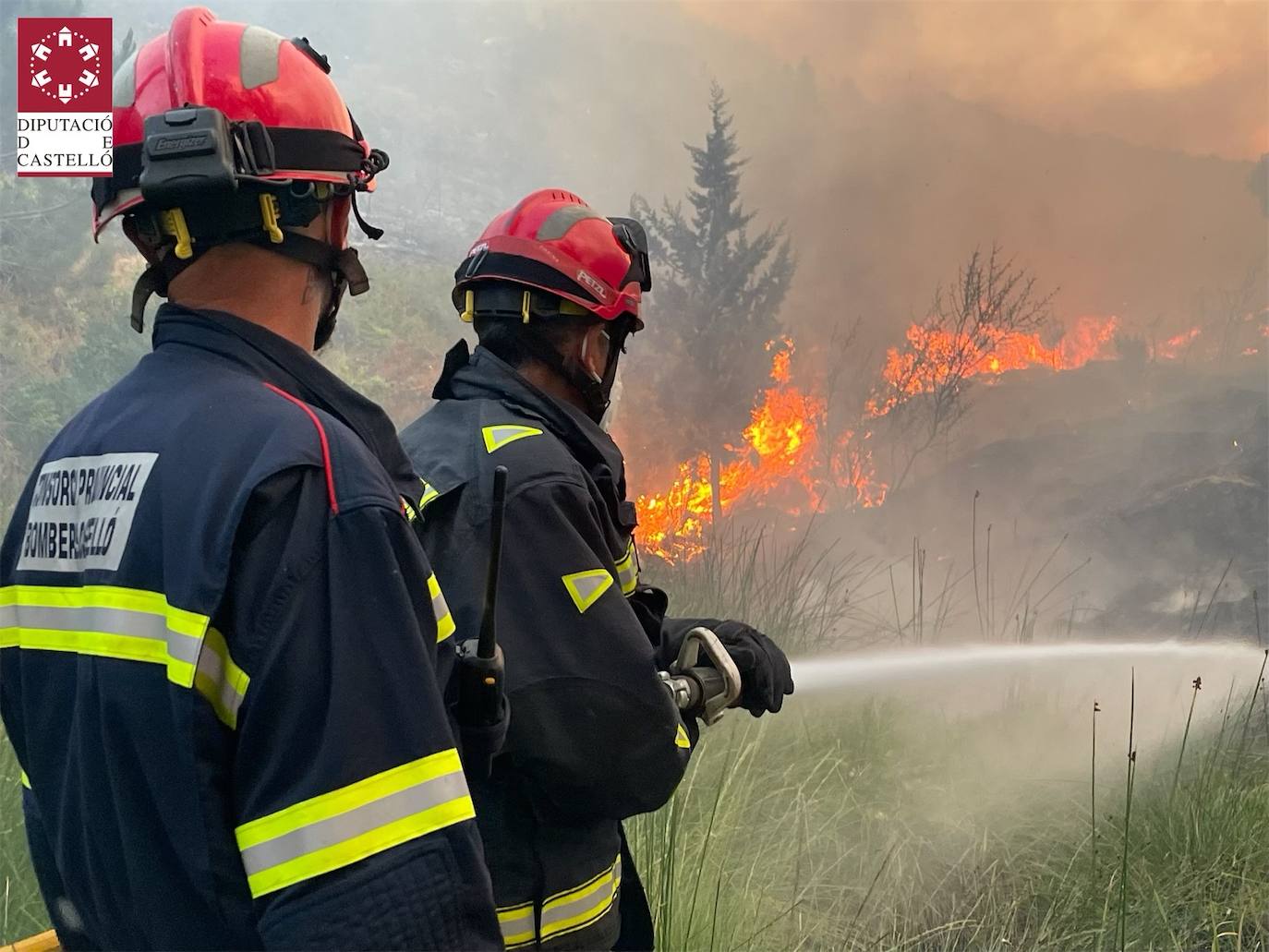 Fotos: Incendio en Bejís