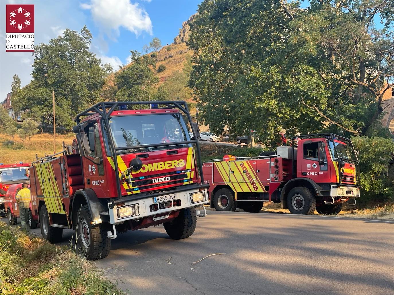 Fotos: Incendio en Bejís