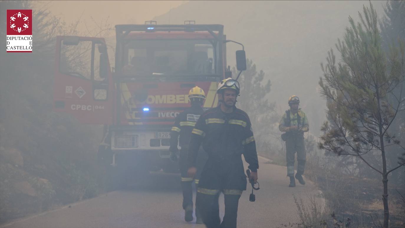 Fotos: Incendio en Bejís