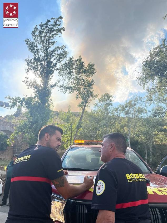 Fotos: Incendio en Bejís