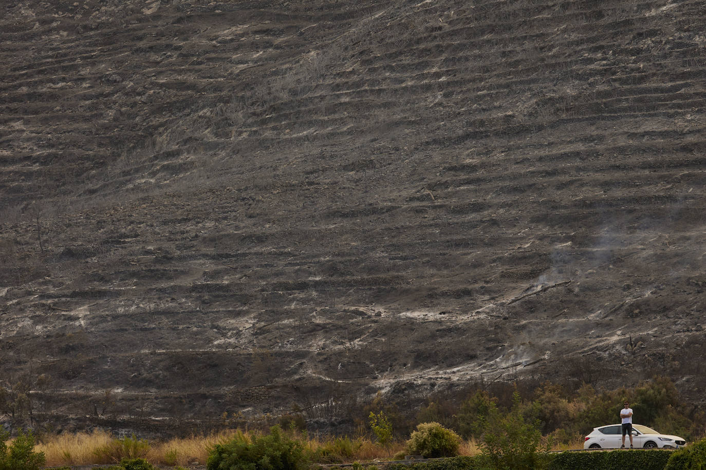 Fotos: Incendio en la Vall d&#039;Ebo