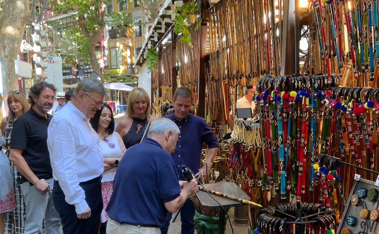 «La Fira de Xàtiva es un exponente clarísimo de la recuperación de la vida de los valencianos» | Las Provincias