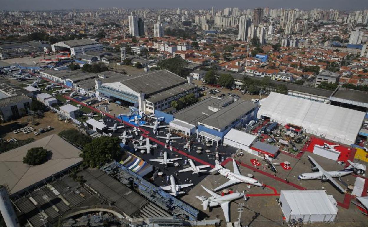 Fotografía de archivo del aeropuerto de Congonhas. 