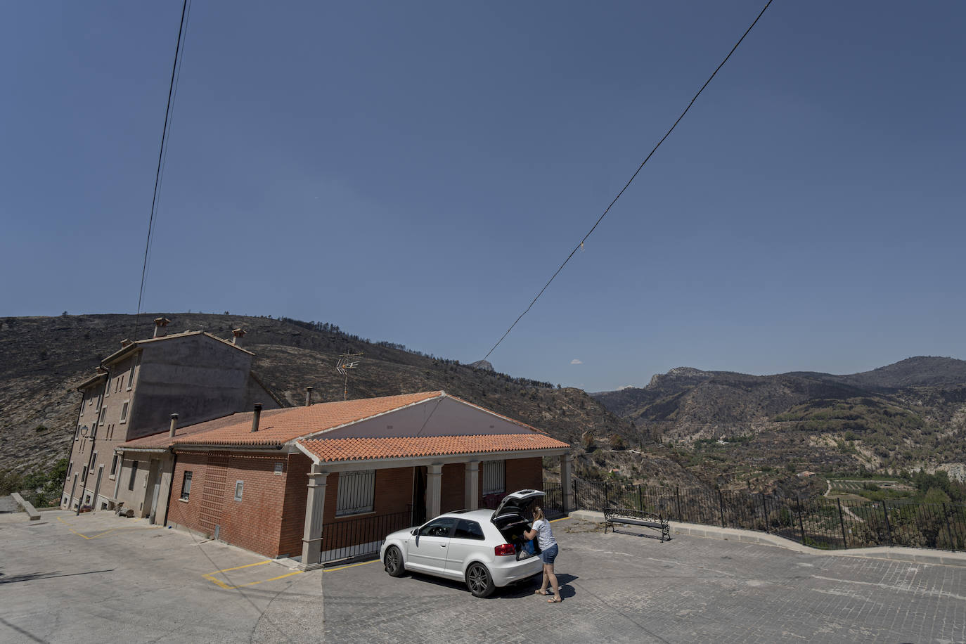 Fotos: Así se encuentra Bejís tras el paso del fuego