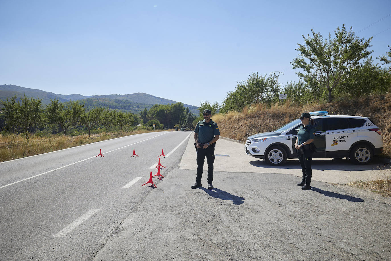 La reapertura de las carreteras permite regresar al santuario de Altura.