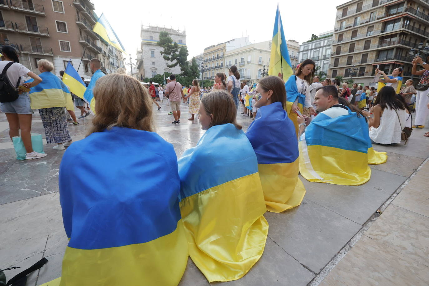 Fotos: Valencia celebra el Día de la Independencia de Ucrania