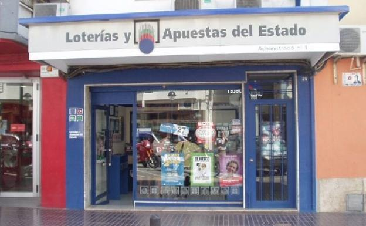 Una administración de Loterías y Apuestas del Estado.