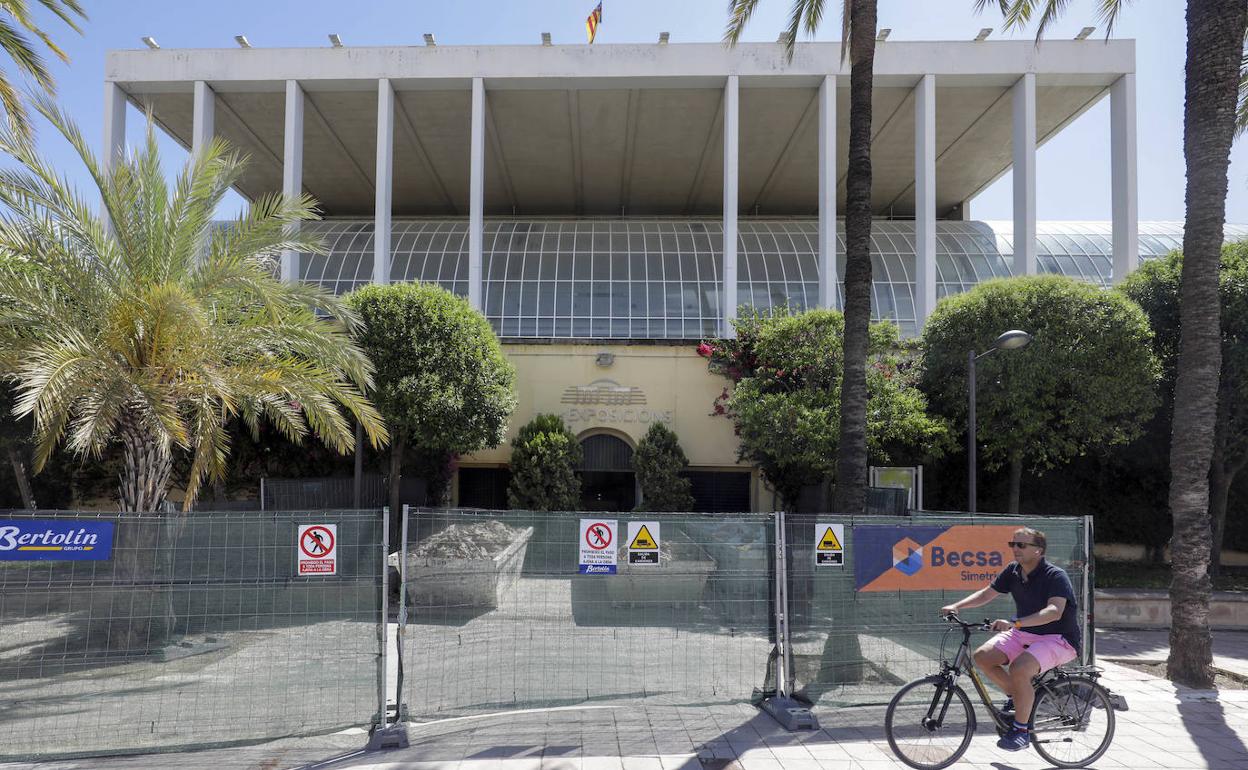 Obras en el Palau de la Música. 