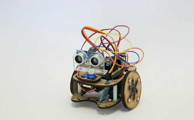 Uno de los robots educativos que vende Proyecto A. 