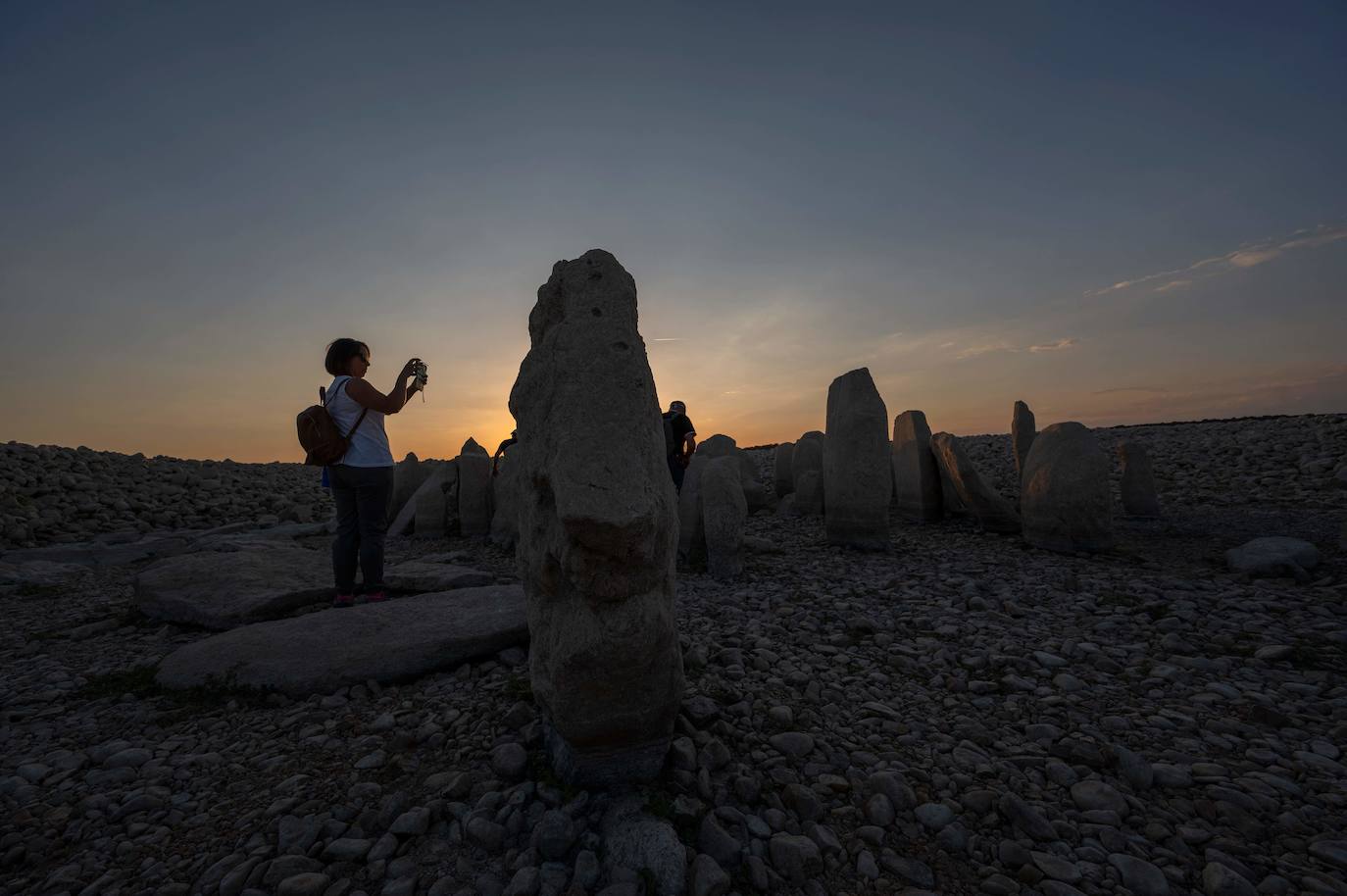 Fotos: La sequía saca a la luz el Dolmen de Guadalperal, el enigmático &#039;Stonehenge español&#039;