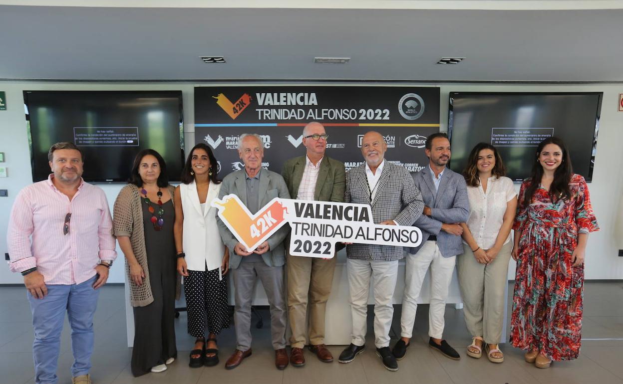 La organización y los patrocinadores, en el evento celebrado en el Edificio MSC Valencia.