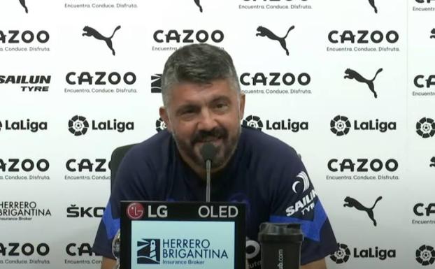 Gattuso: «Me reuniré con Peter Lim en Singapur tras el partido del Celta»