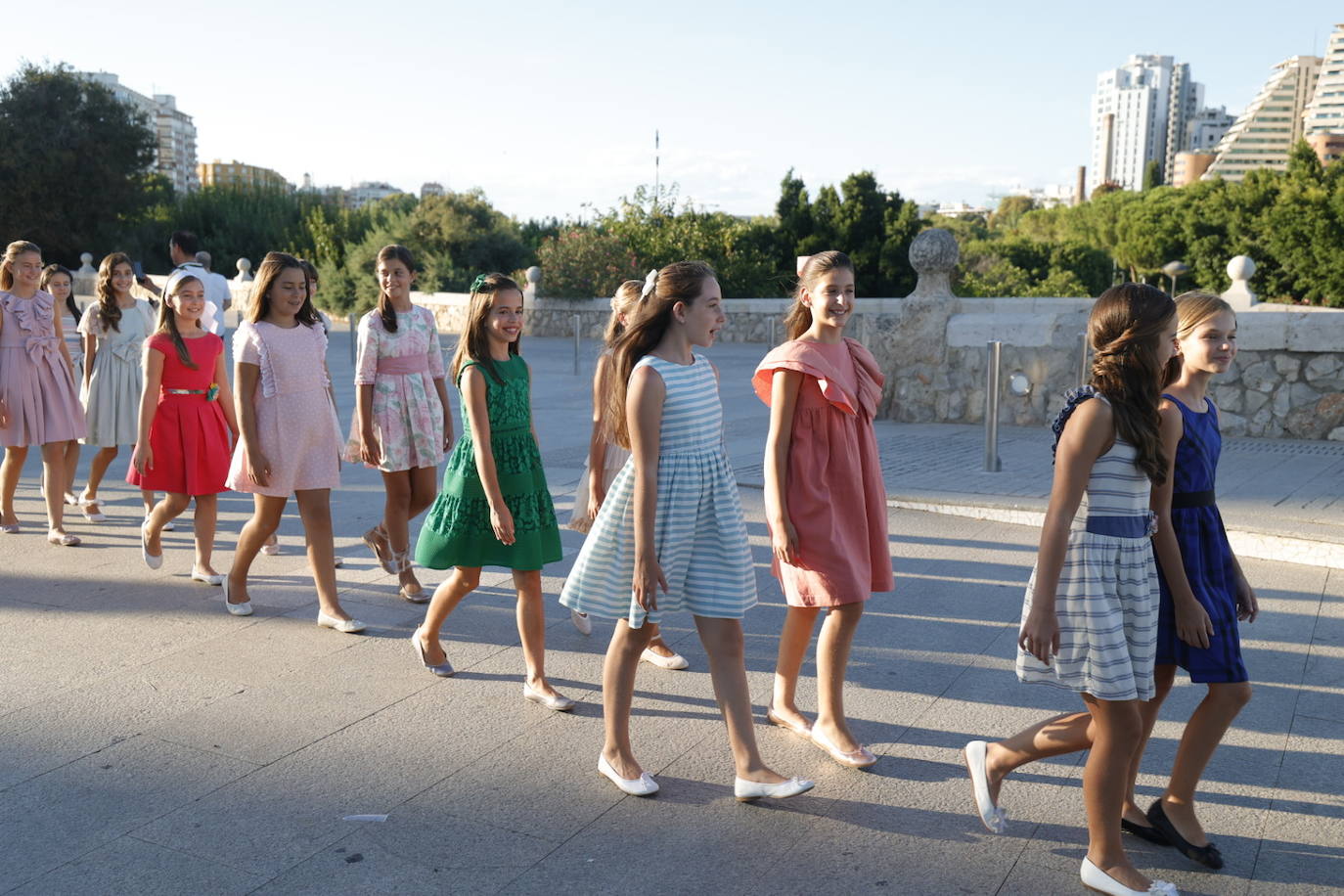 Fotos: Las candidatas a fallera mayor infantil de Valencia 2023 se enfrentan a sus primeras pruebas