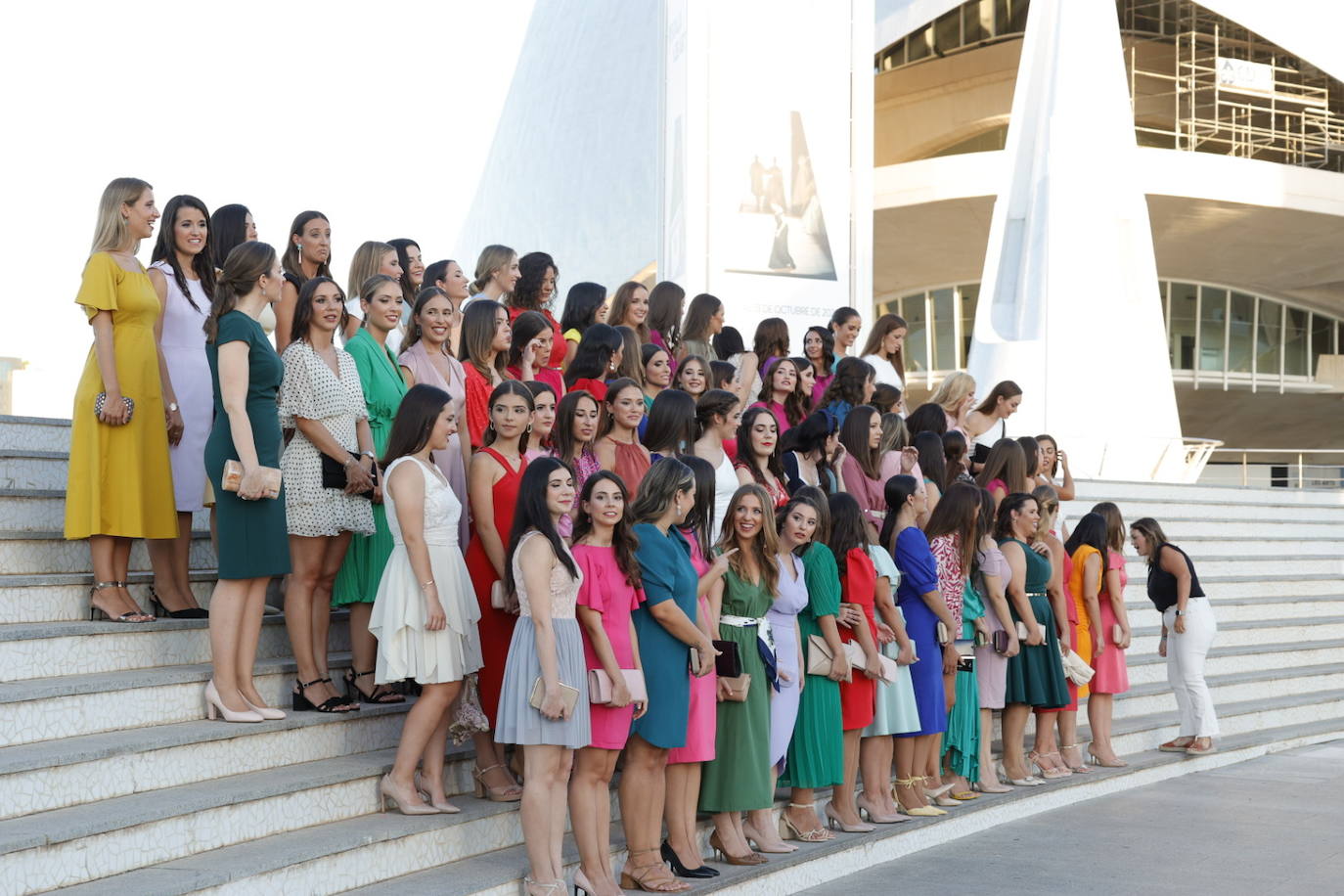 Fotos: Primeras pruebas de las aspirantes a falleras mayores de Valencia 2021