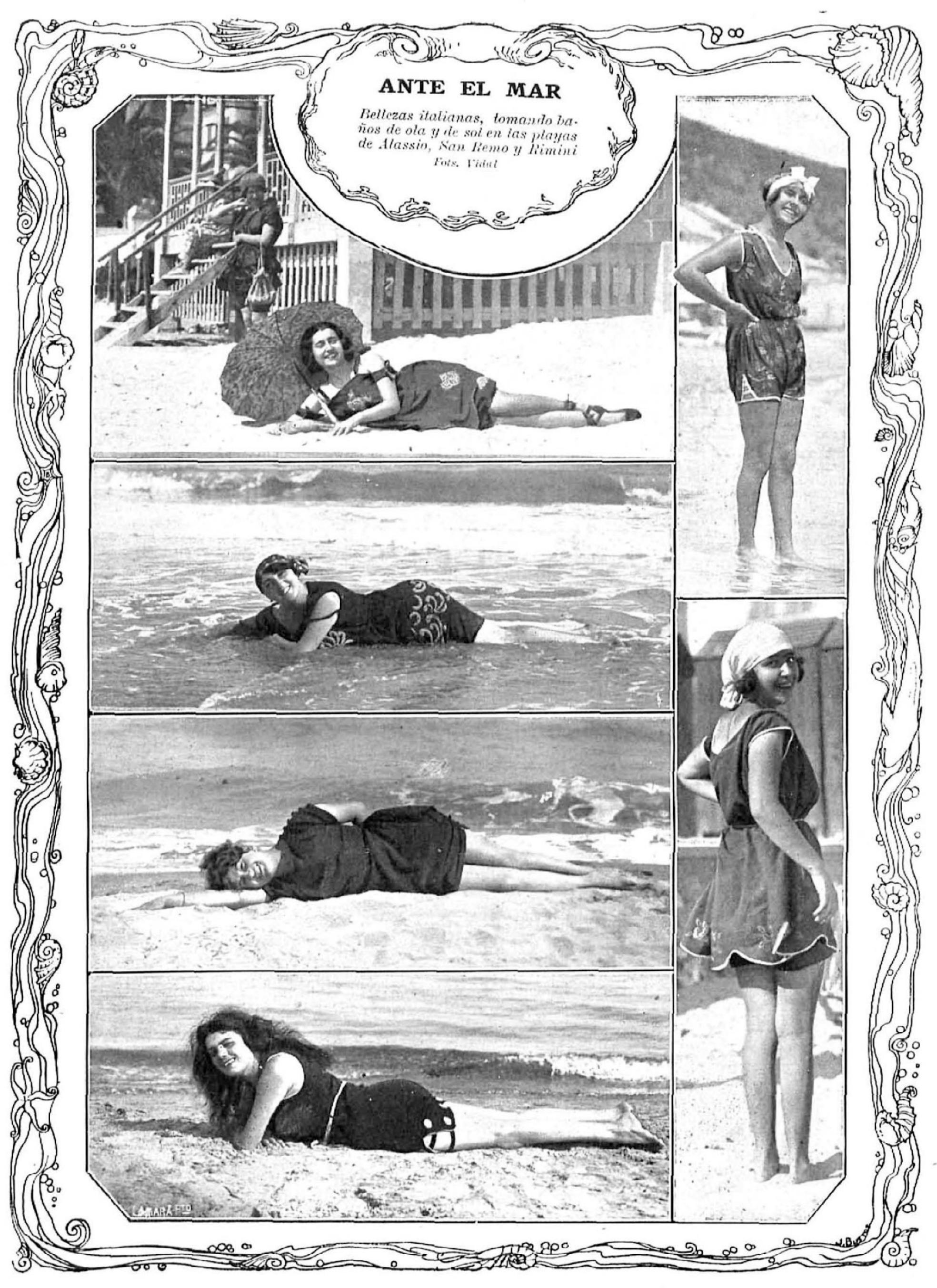 u La última moda.  Modelos de bañador importados de Italia en «Nuevo Mundo». lp
