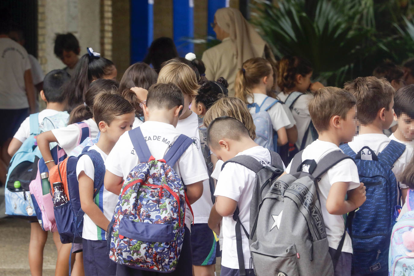 Fotos: Los niños regresan al colegio este lunes 12 de septiembre