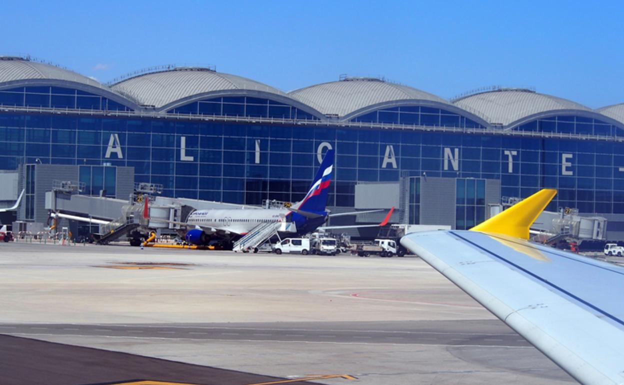 Imagen del aeropuerto Miguel Hernández de Alicante. 