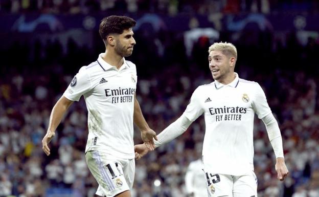 Valverde y Asensio dan alas al Real Madrid