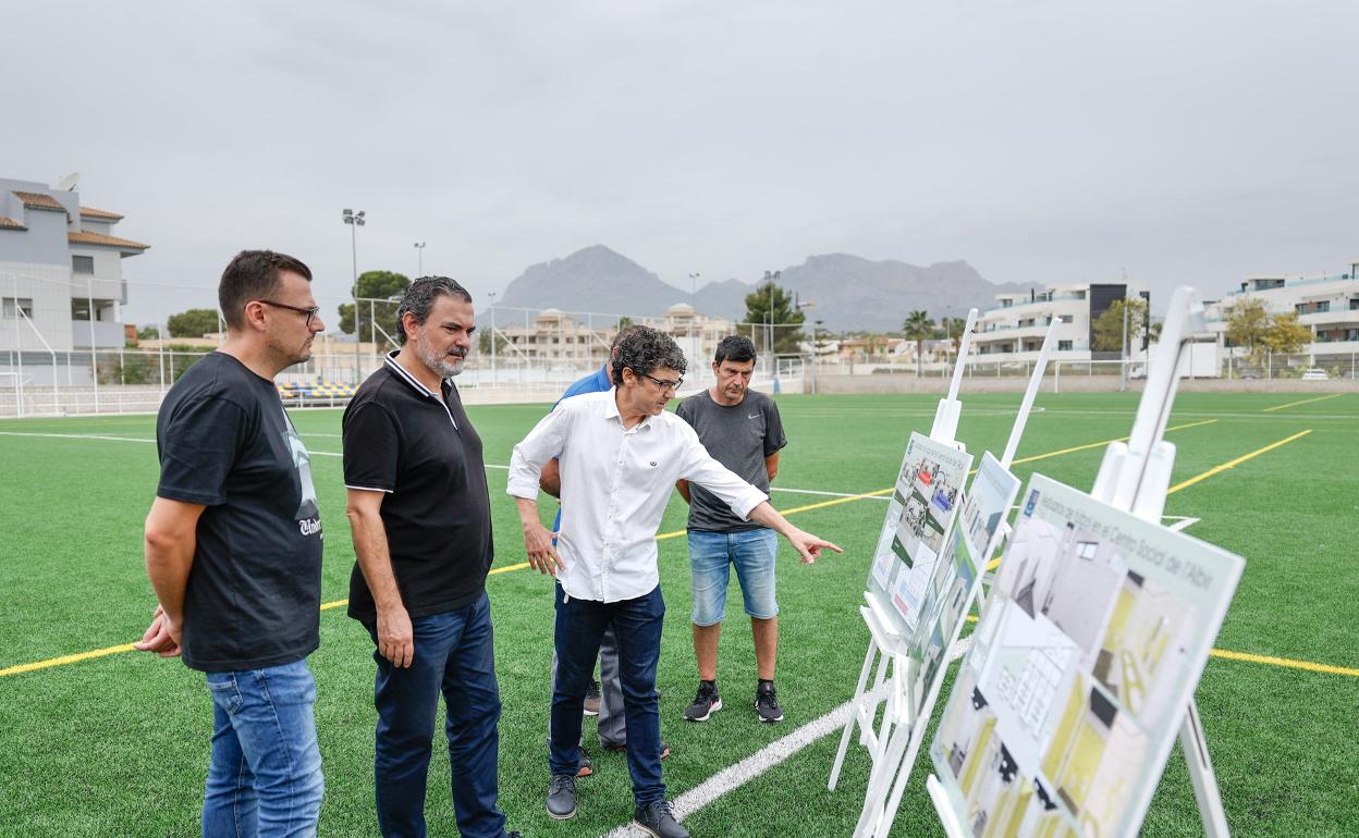 Vicente Arques durante la presentación del proyecto