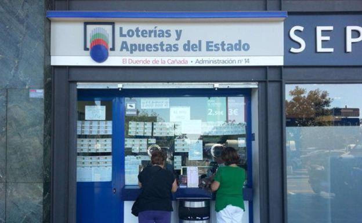 Una administración de Loterías y Apuestas del Estado.