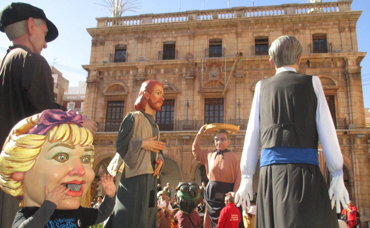 'Gegants i cabuts', en un encuentro celebrado en Castelló. 