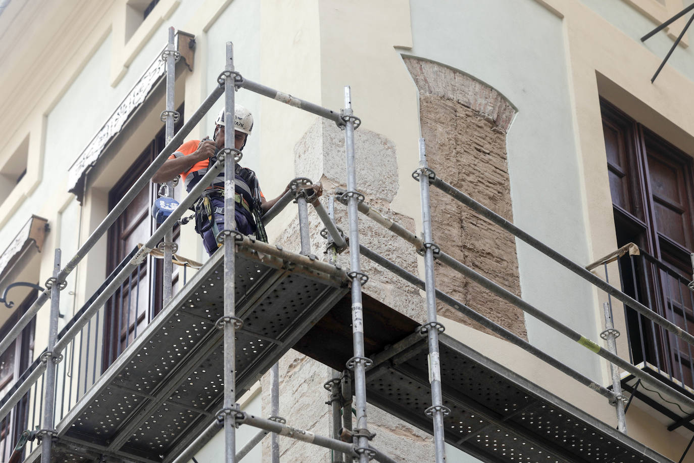 Fotos: Así avanzan las obras de la Casa del Relojero de Valencia