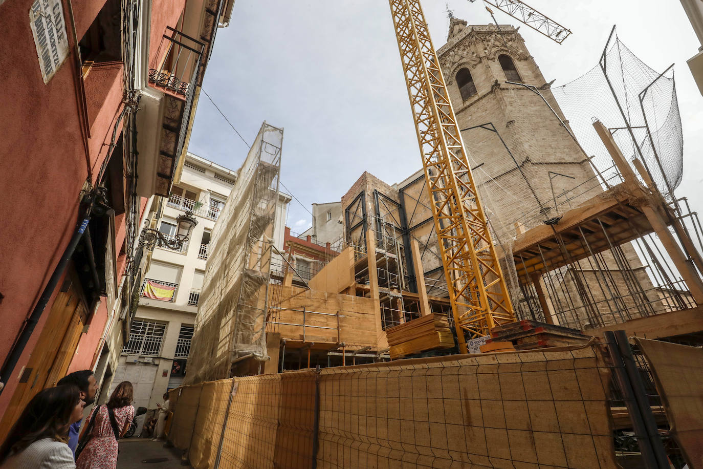 Fotos: Así avanzan las obras de la Casa del Relojero de Valencia