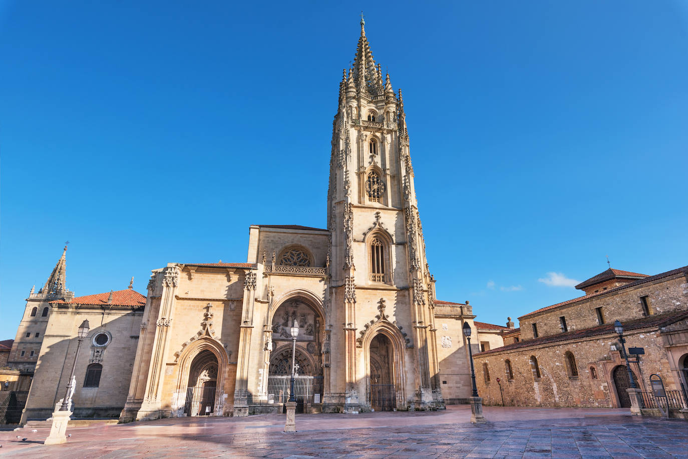 Plaza de la Catedral, Oviedo. 