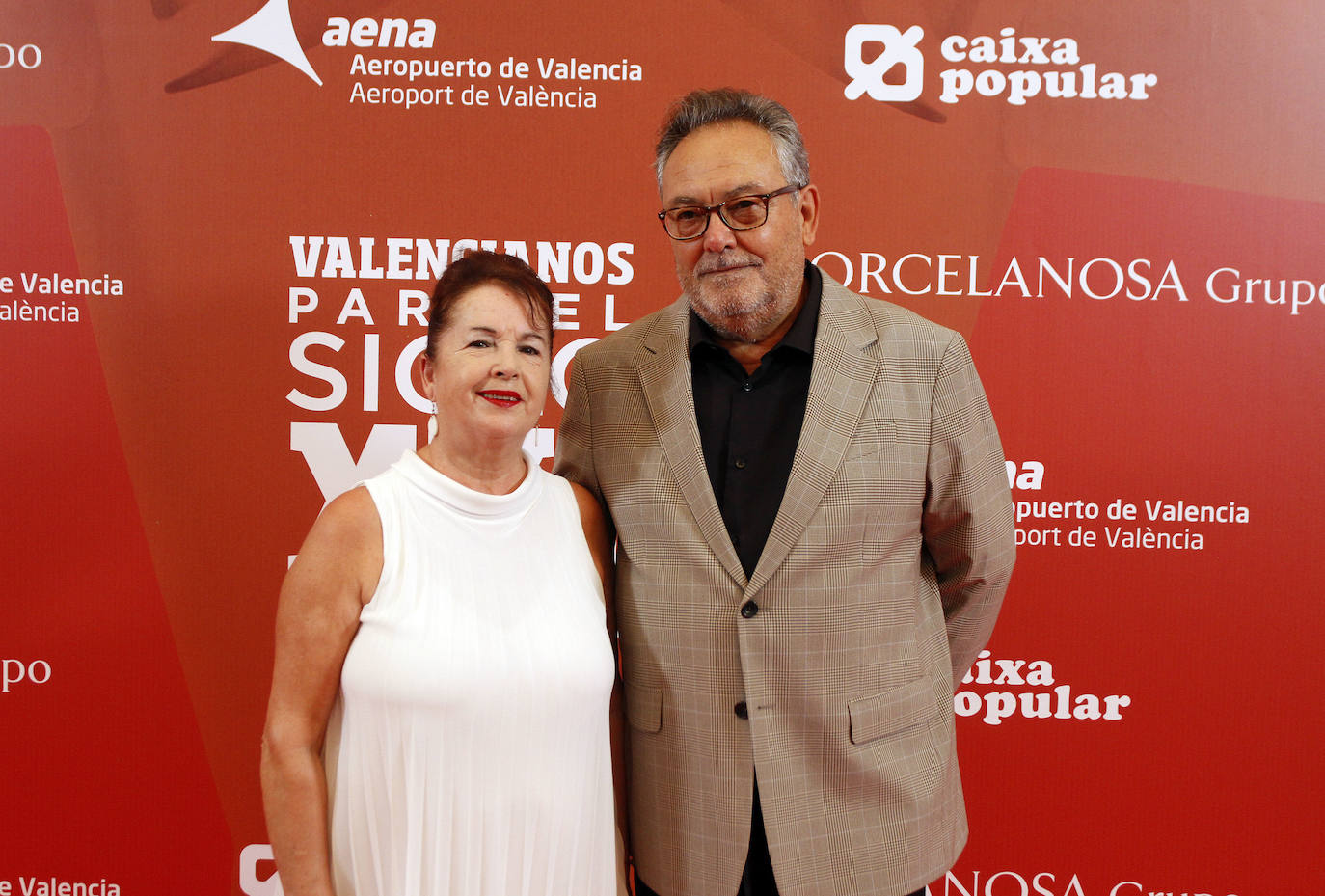 Nicolás Ramos junto a su mujer, Carmen Julia Pulpón.