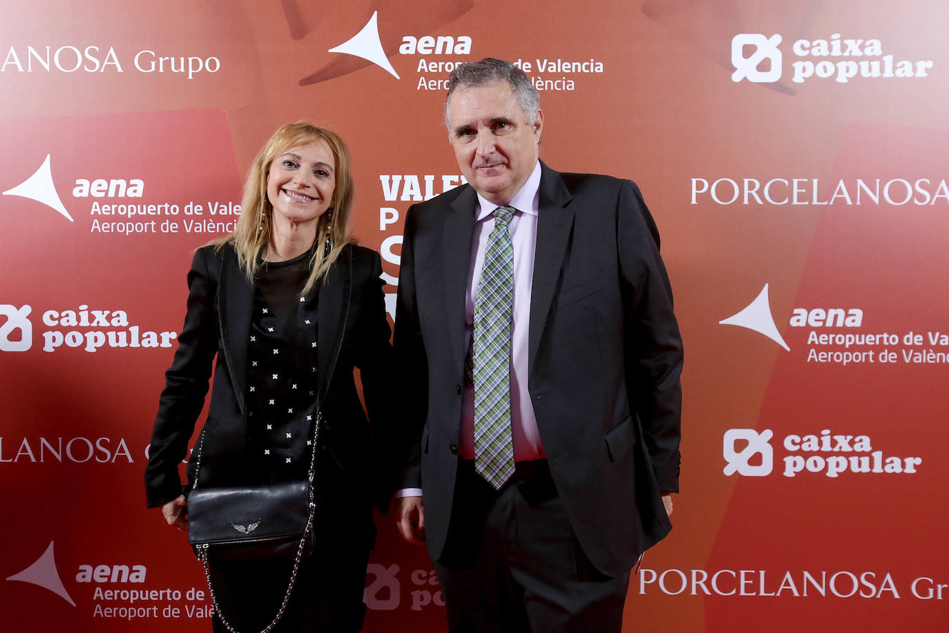 Amparo Castellano, directora de Comunicación del Arzobispado, y Juan Sanchis, redactor de LAS PROVINCIAS.