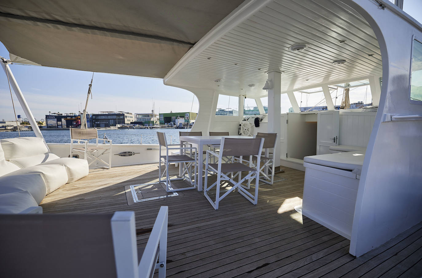 Fotos: Vivir en un barco en La Marina de Valencia