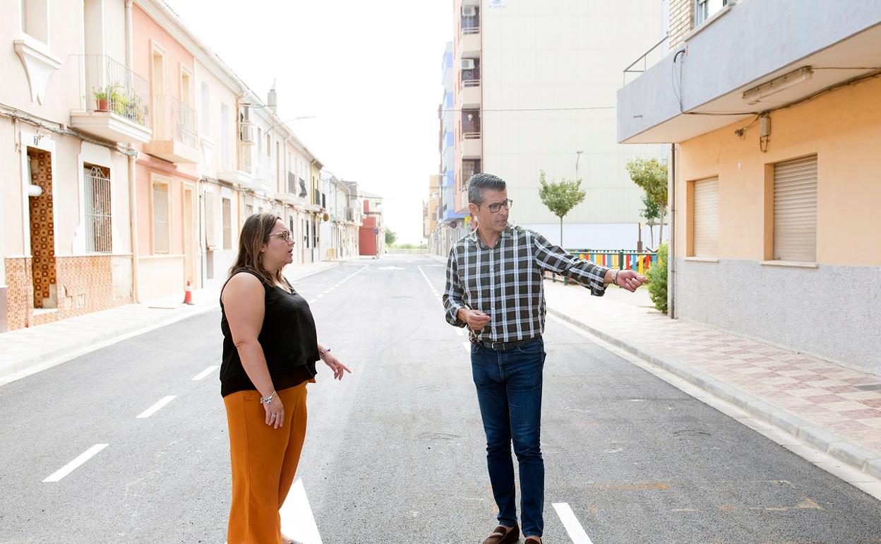 Visita a las obras en Almussafes. 