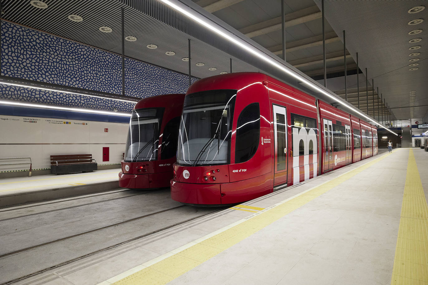 unidades de la L10 de Metrovalencia. 