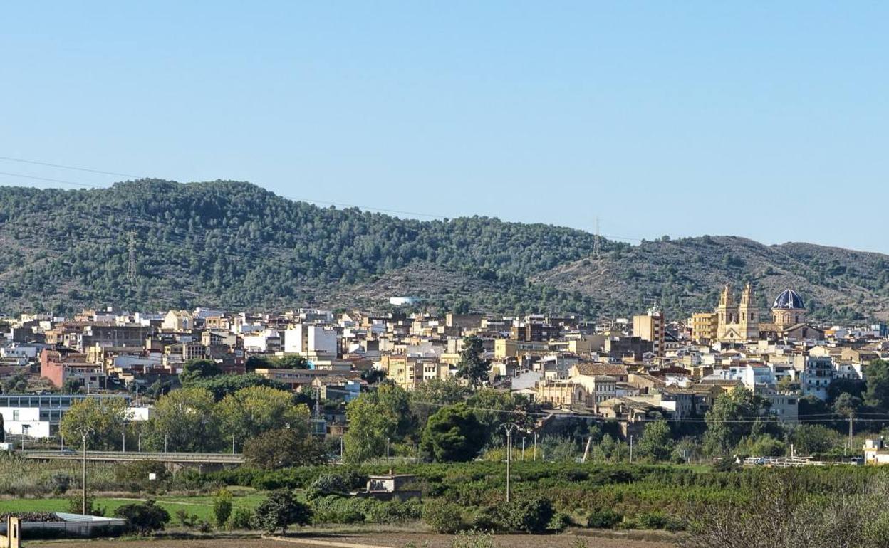 Vista general de Riba-roja de Túria. 