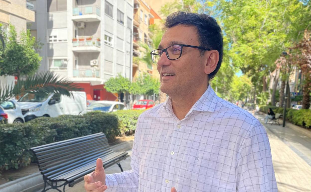 Xavier Martí, candidato para encabezar la lista de Compromís en Torrent