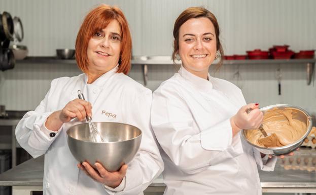 Pepa y Lara, creadoras de Pepina Pastel. 