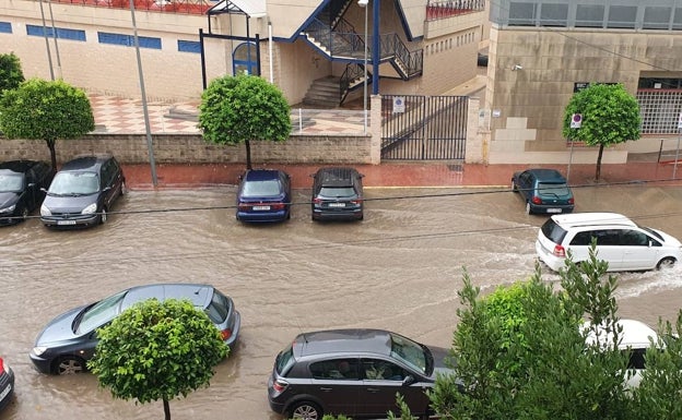 Una calle de Algemesí. 