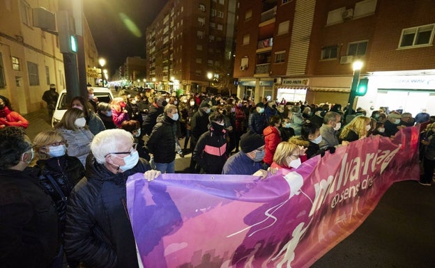 Manifestación vecinal celebrada el pasado diciembre. 