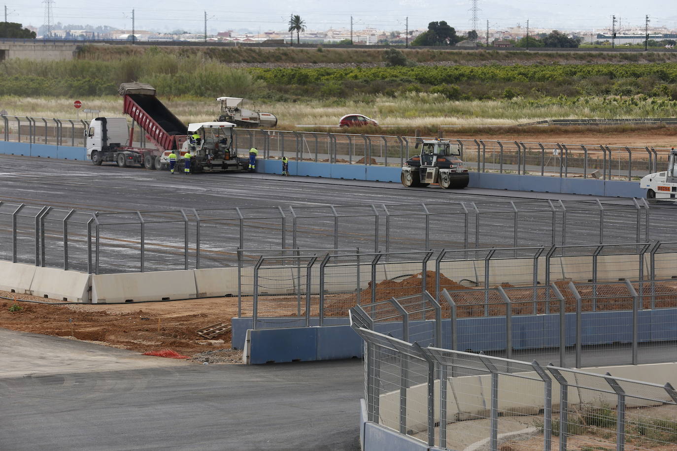 Circuito de velocidad en Guadassuar. 