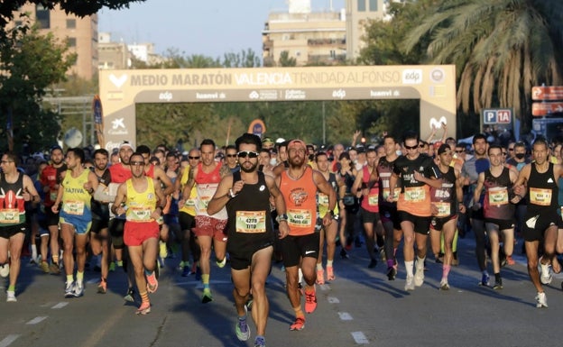 Última edición de la Media Maratón de Valencia. 