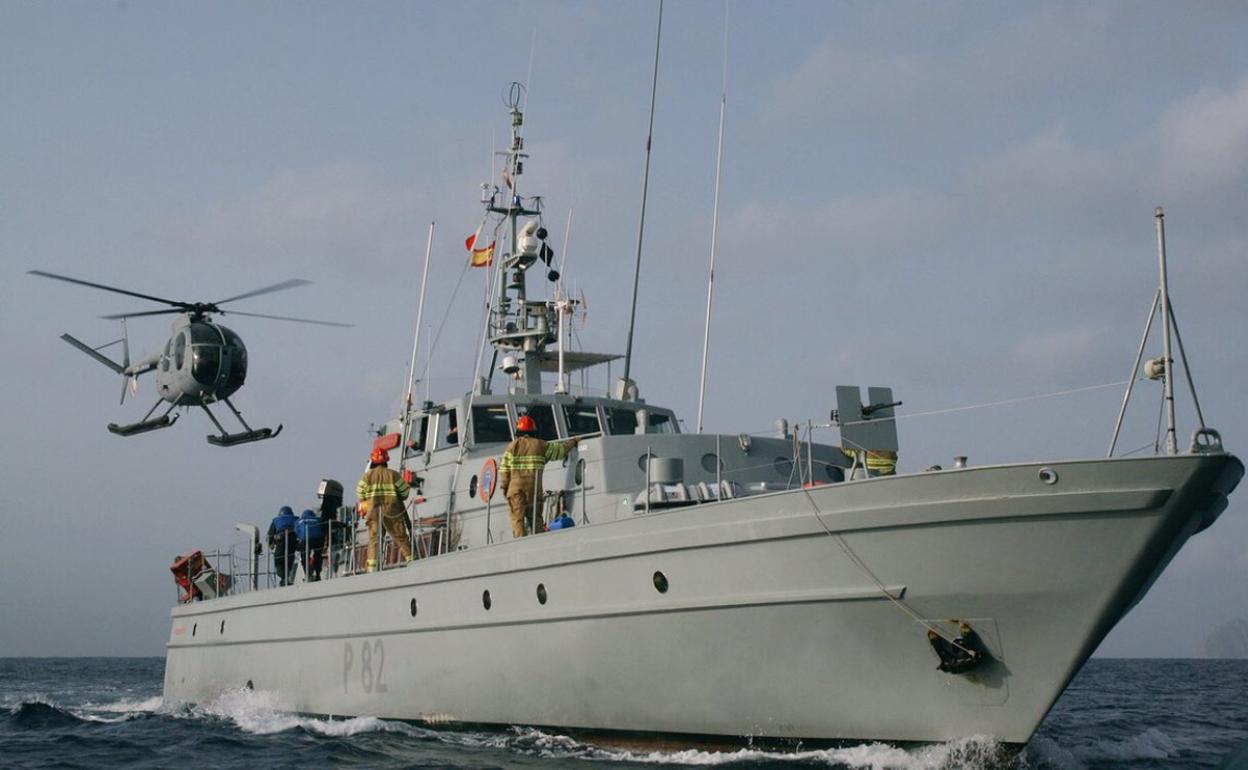 Imagen del patrullero Formentor
