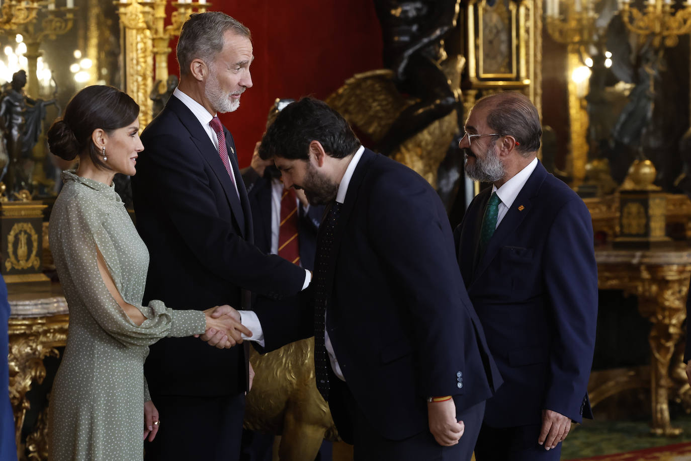 Presidentes de Murcia, Fernando López Miras, y de Aragón, Javier Lambán